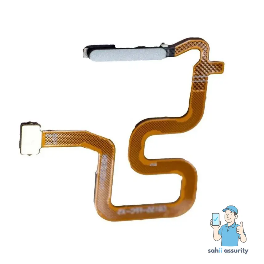 Fingerprint Sensor with Flex Cable for Realme 7 White thumbnail